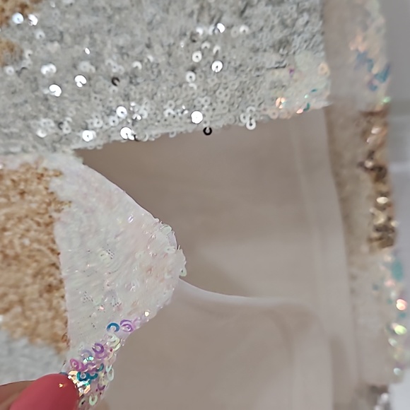 NEW 12th Tribe GENEVIEVE SEQUIN BUTTON UP AND SKIRT 2 PIECE SET Size Small - Picture 14 of 15